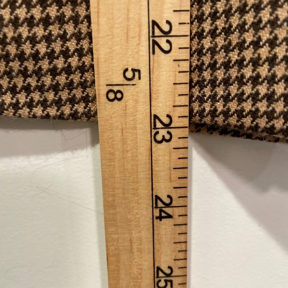 Samuelsohn Mens Houndstooth Sport Coat Blazer Brown Tan The Hound San Francisco